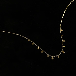 Stainless Steel Delicate Small Pendant Necklace