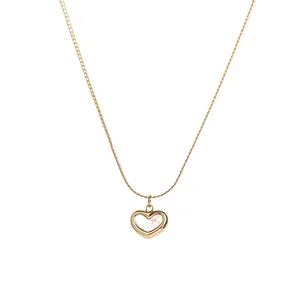 Cute Heart Necklace With Shell Customize