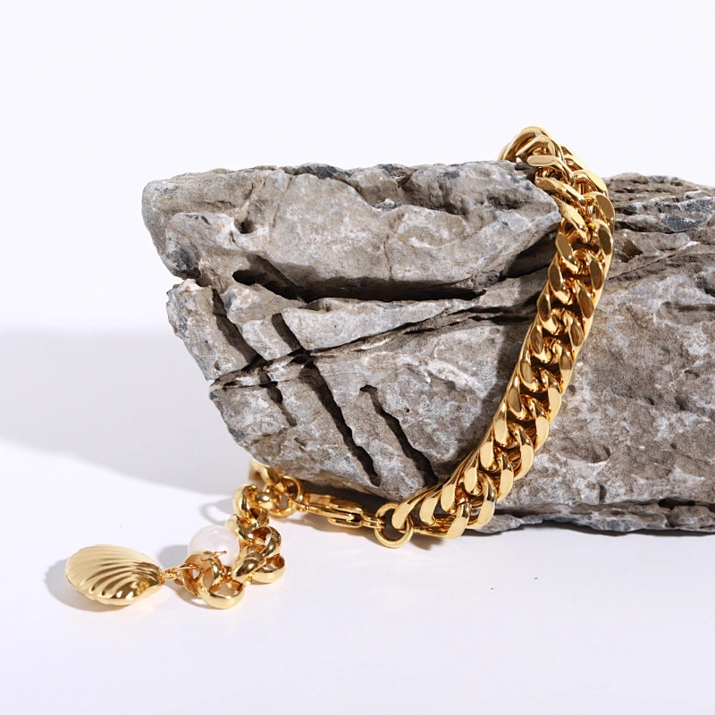 Hip Pop Style Chunky Faceted Chain Bracelet Custom