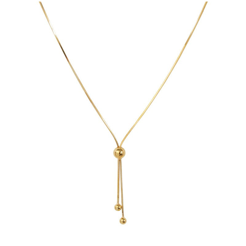 Stainless Steel Adjustable Multi-function Snake Chain Necklace