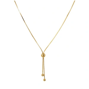 Stainless Steel Adjustable Multi-function Snake Chain Necklace