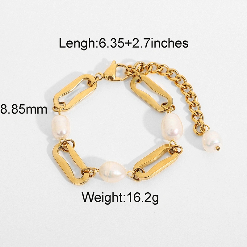 Trend Stainless Steel Freshwater Bracelet Wholesale
