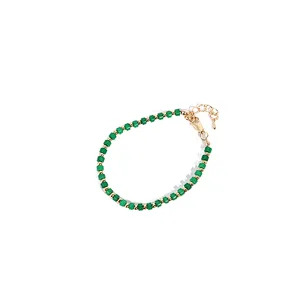 Bohemian Pink Natural Stone Beads Bracelet