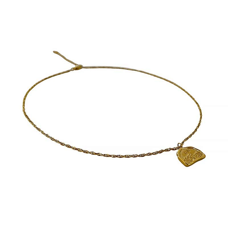 Stainless Steel Simple Fashion Pendant Necklace