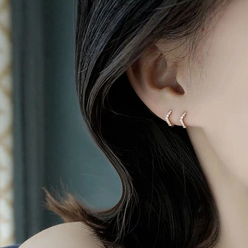 Simple Design brass Earrings New Arrival Nickel Free