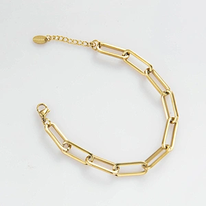 Stainless Steel Bracelet Simple Chain Jewelry Wholesale