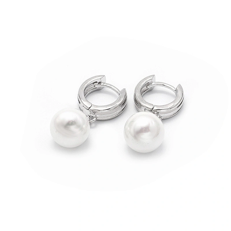 Popular Gold Plated Earrings Wholesale Jewelry Pearl Earrings