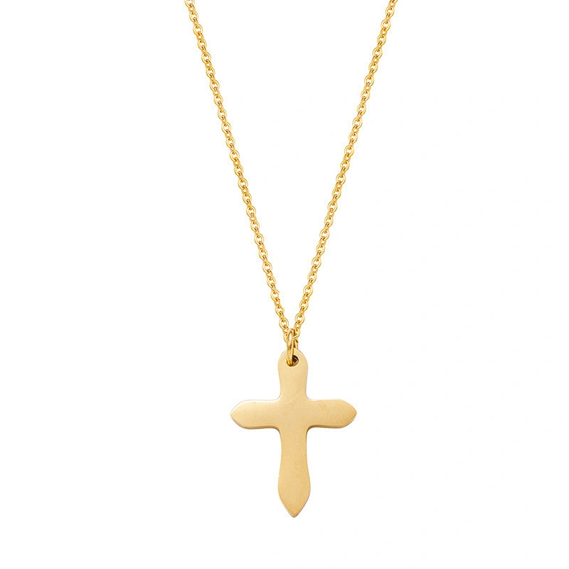 Neutral Necklace Stainless Steel Jewelry Cross Pendants