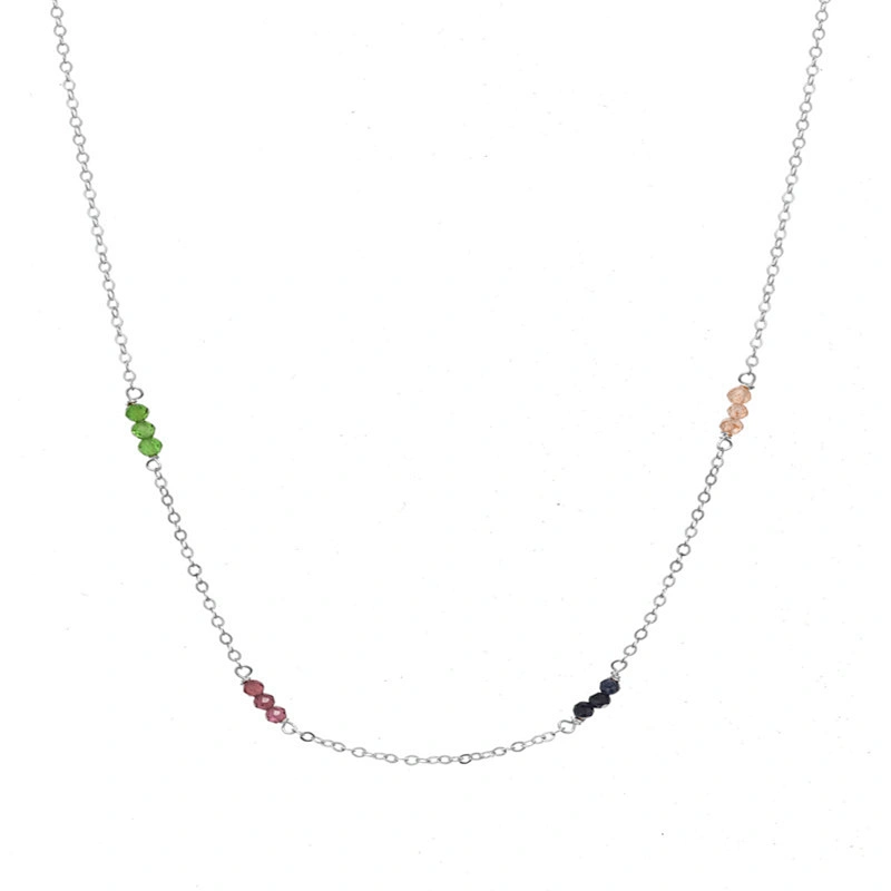 Multilayer Crystal Long Tassel Pendant Chain Women Necklaces