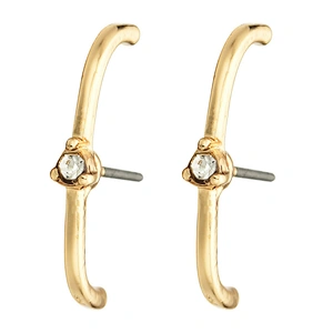 New Simple Stud Earrings Fashion Jewelry Zircon Earrings