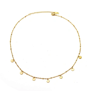 Simple Titanium Jewelry Chain Stainless Steel Necklaces