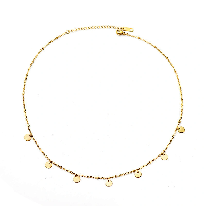 Simple Titanium Jewelry Chain Stainless Steel Necklaces