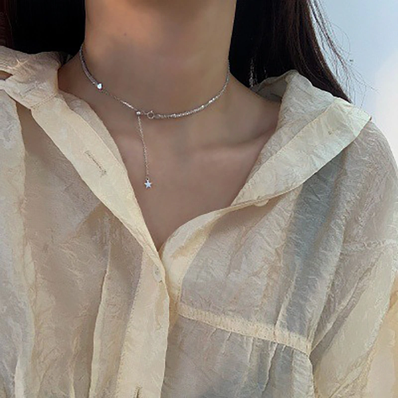 New Chain Brass Necklace Plated Single Design Chain Necklace