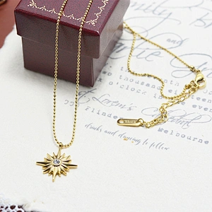 Fashion Star Pendant Stainless Steel Clavicle Chain Wholesale