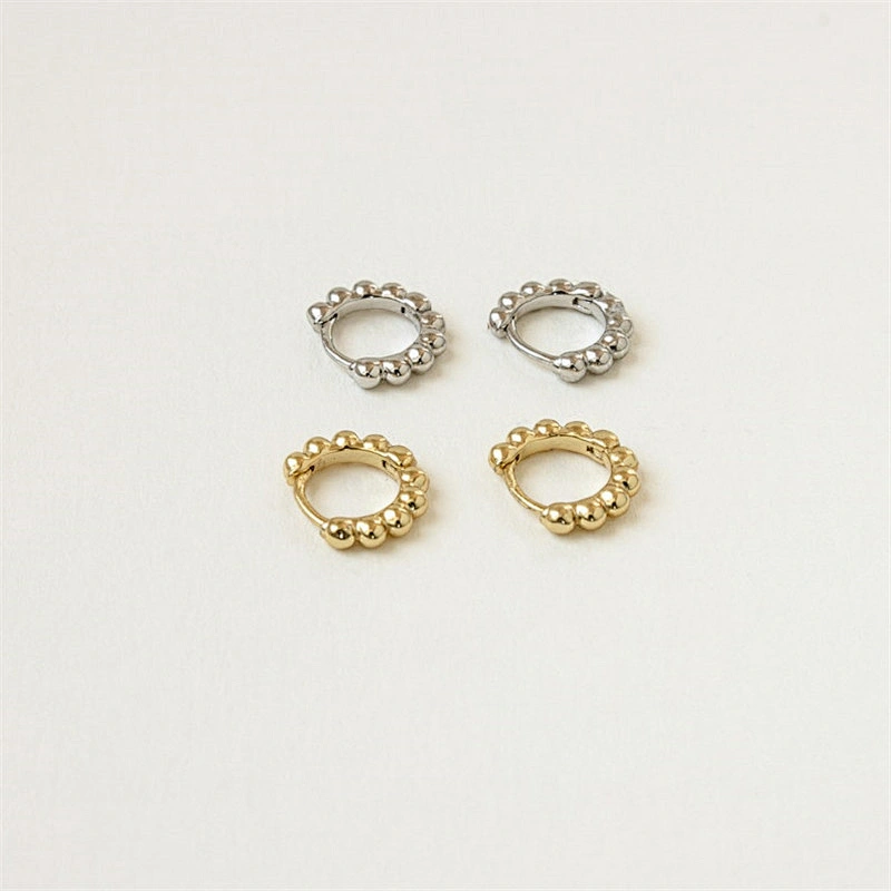 Classic Hoop Earrings Temperament Girl's Daily Wear Earrings