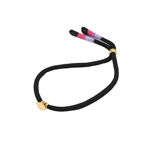 Black Hand Braided Stainless Steel Eye Accessories Wholesale