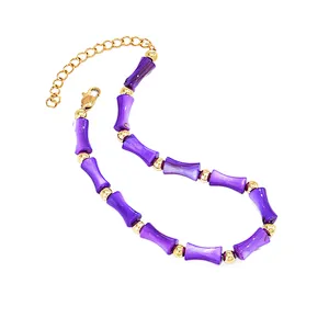 Customized Steel Bracelet Handmade Natural Stone Bracelet