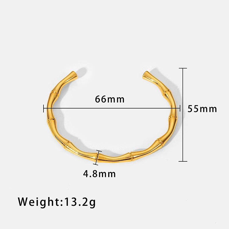 Simple Design Open Bracelet Stainless Steel Jewelryn