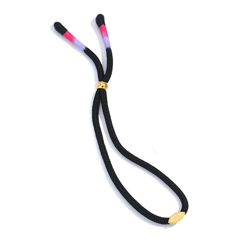 Black Hand Braided Stainless Steel Eye Accessories Wholesale