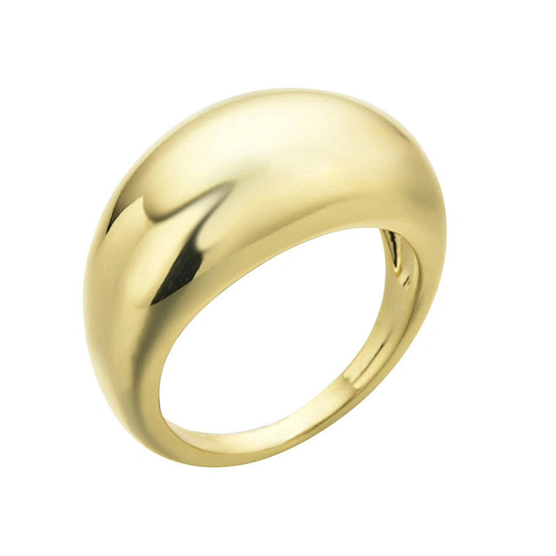 Hot Selling Copper Plated Ring Simple Personality Ring