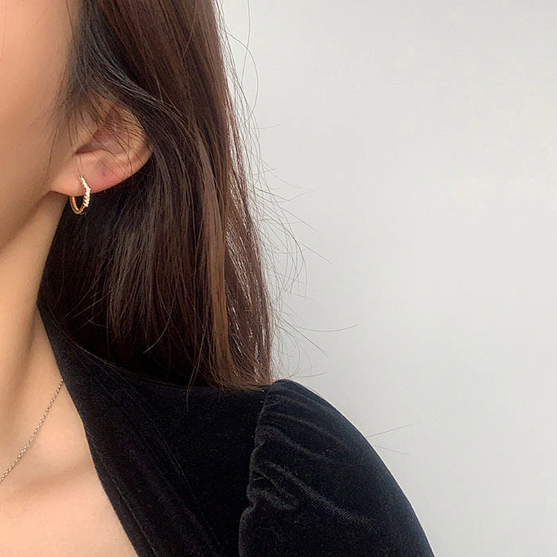 Simple Design brass Earrings New Arrival Nickel Free