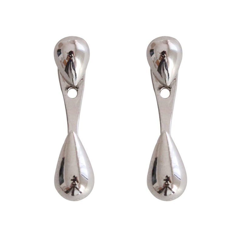 Water Drop Brass Earring Gold Plated Jewelry