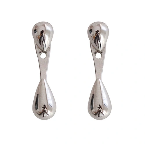 Water Drop Brass Earring Gold Plated Jewelry