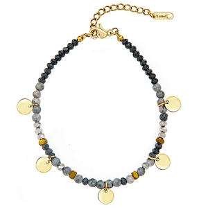 Colorful Hand Beaded Fashion Jewelry Natural Stone Bracelet