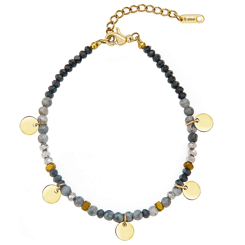 Colorful Hand Beaded Fashion Jewelry Natural Stone Bracelet