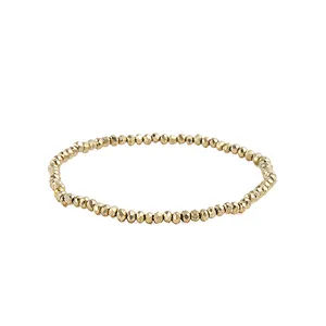Stainless Steel Key And Crystal Beads Bracelet Wholesale
