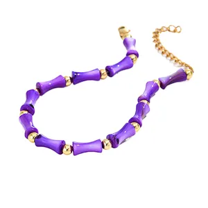 Customized Steel Bracelet Handmade Natural Stone Bracelet