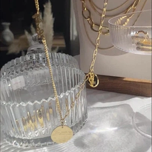 Korean Titanium Steel Necklace Fashion Letter Necklace