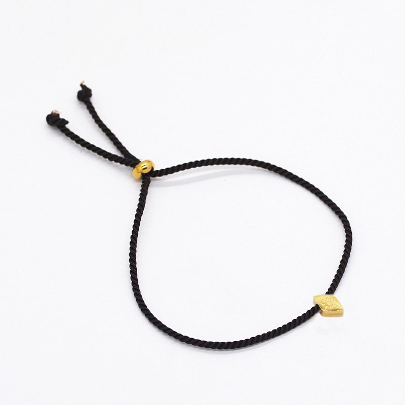 Handmade Braided Bracelet Titanium Steel Basic Bracelet