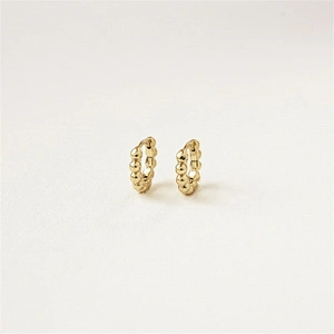 Classic Hoop Earrings Temperament Girl's Daily Wear Earrings