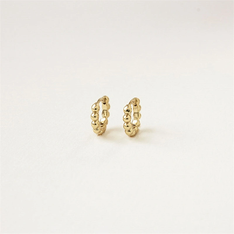 Classic Hoop Earrings Temperament Girl's Daily Wear Earrings