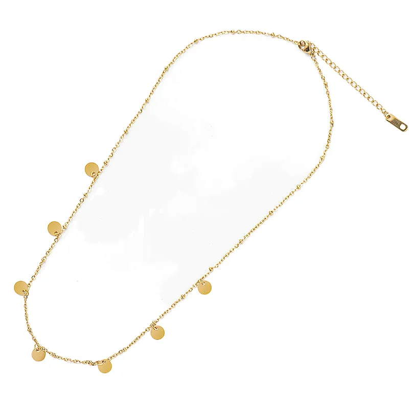 Simple Titanium Jewelry Chain Stainless Steel Necklaces