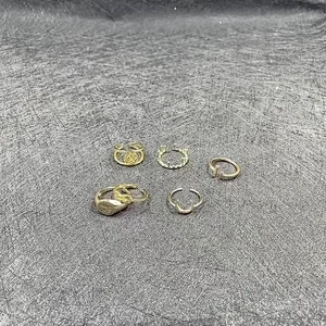 Simple Moon Opening Adjustable Ring Women