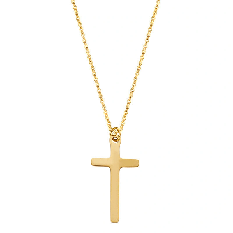 Neutral Necklace Stainless Steel Jewelry Cross Pendants