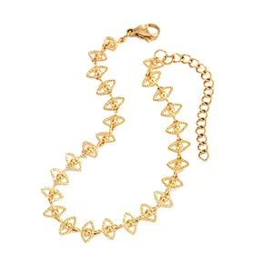 Gold Stainless Steel Bracelet Eye Accessories Bracelet