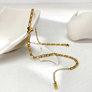 New Style Collarbone Chain Heart Pendant Necklace Women