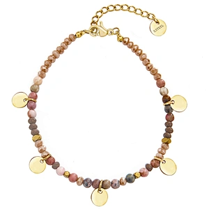 Colorful Hand Beaded Fashion Jewelry Natural Stone Bracelet