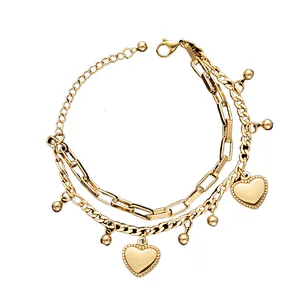 New Heart Pendant Bracelet Heart Pendant Bracelet Jewelry