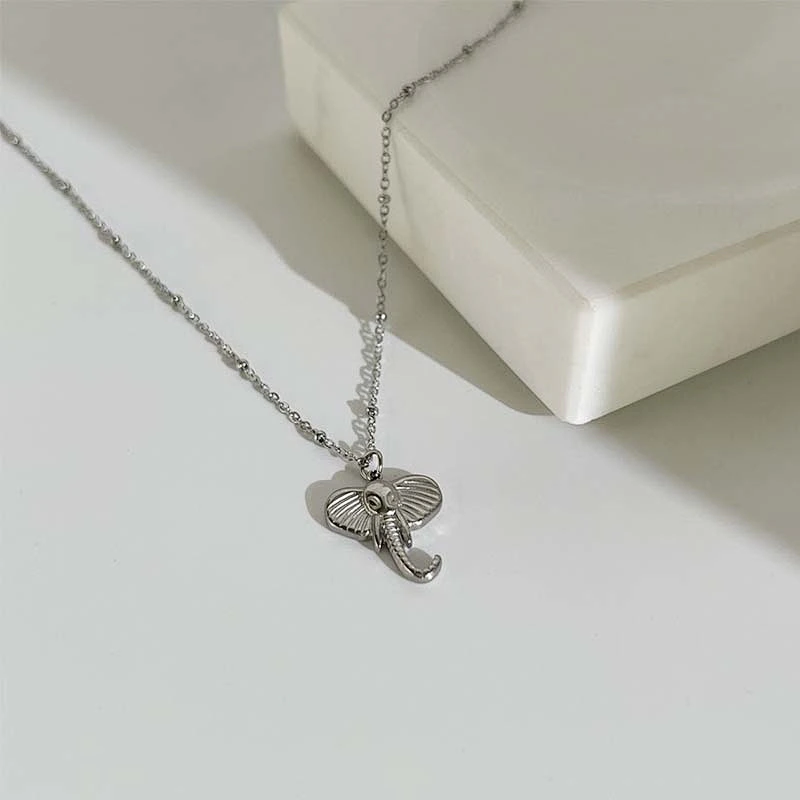 Stainless Steel 18K Gold Silver Plated Snake Fashion Necklace