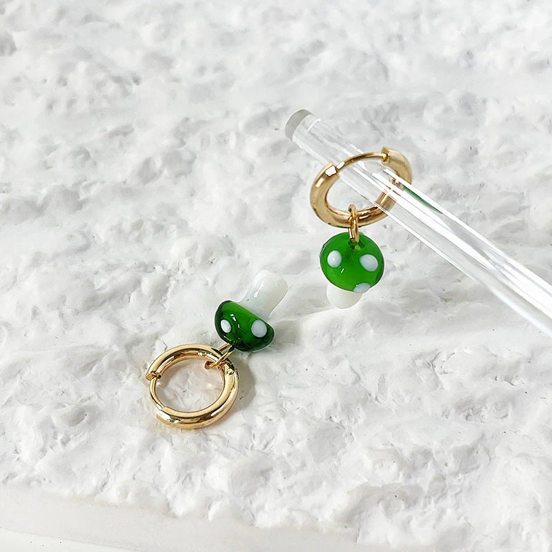Simple Earrings New Earrings Mushroom Earrings