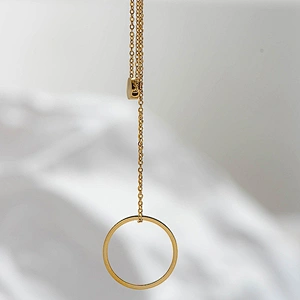 Fashion Personality Double Chain Simple Necklace