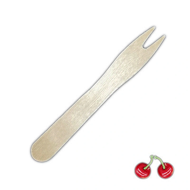 85mm Wooden Fruit Fork