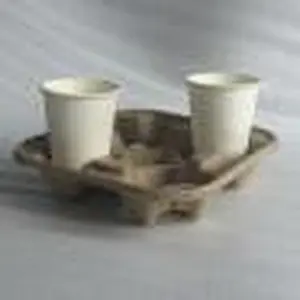 Paper Pulp 4-Cup Carrier
