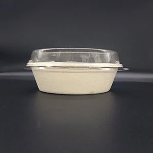 PET lid for 30oz round Bowl