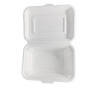 Sugarcane/Bagasse-600ml Clamshell‚ Unbleached