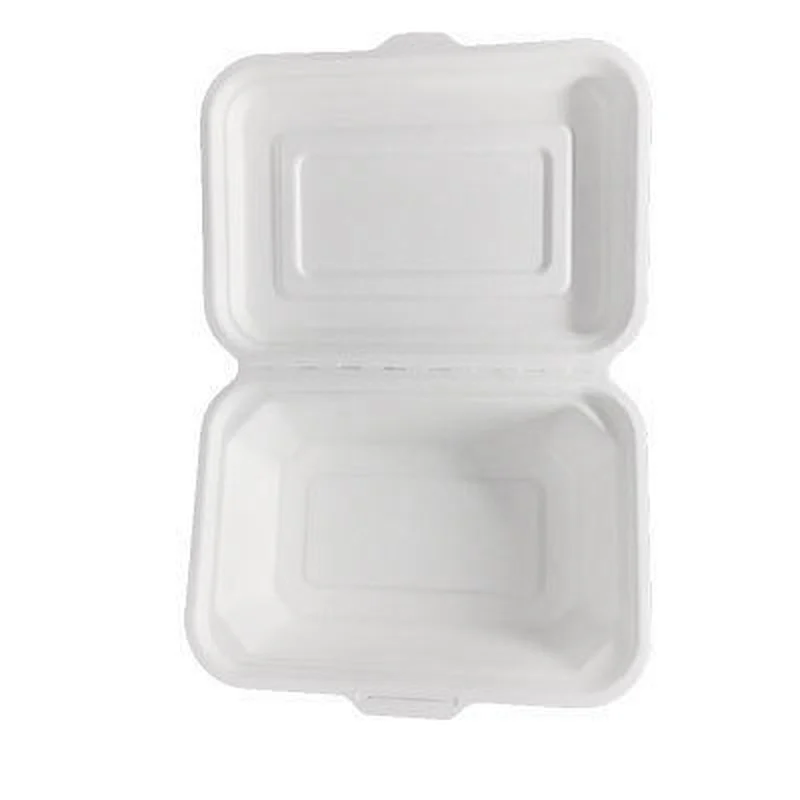 Sugarcane/Bagasse-600ml Clamshell‚ Unbleached